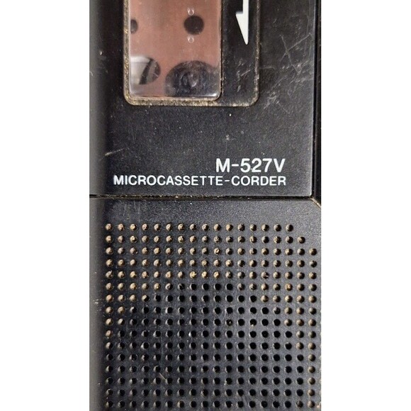 VINTAGE SONY M-527V MICROCASSETTE RECORDER W TAPES TESTED NOT WORKING PARTS ONLY - Picture 3 of 5
